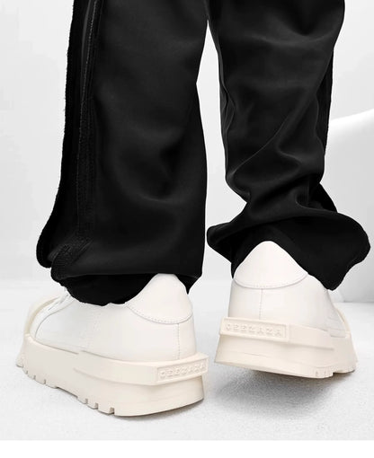 Chunky Platform Sneakers with Lace Charms