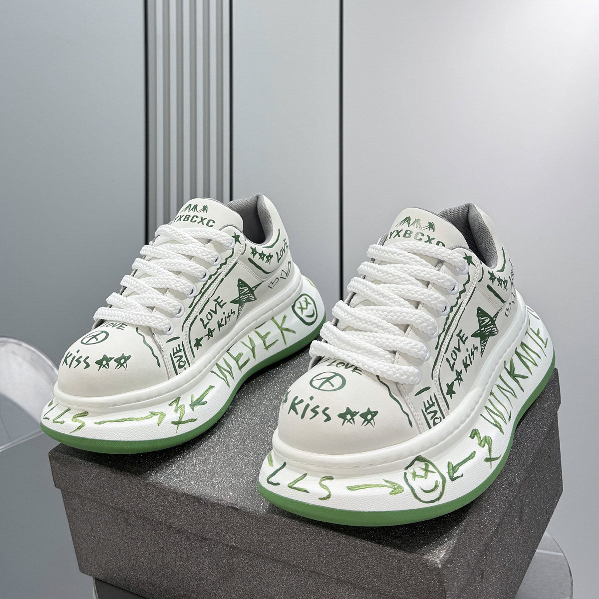 Platform Height Increase Sneakers