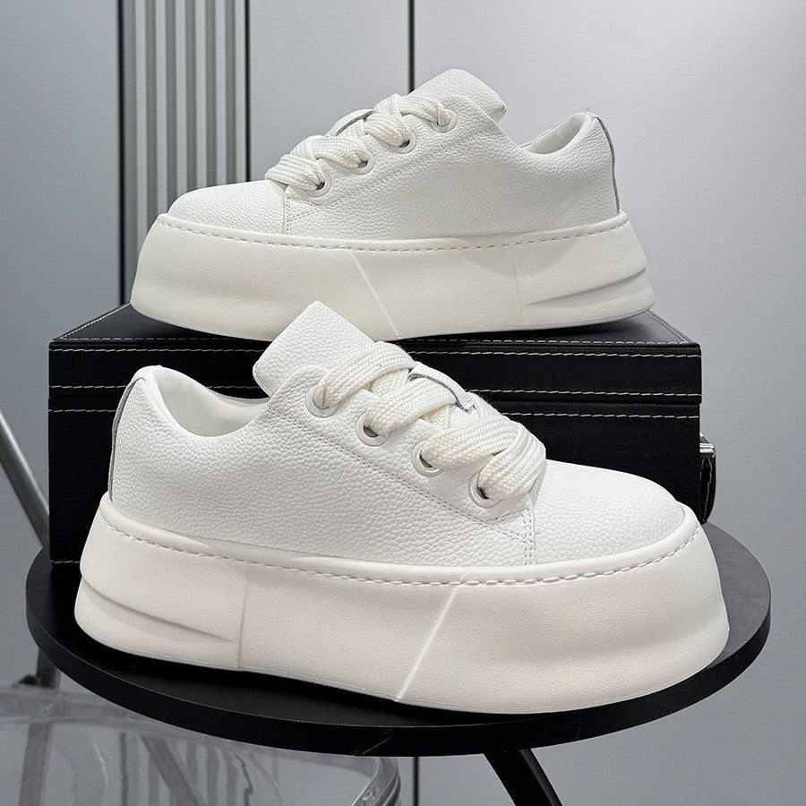 Thick-Sole Height-Increasing Skate Sneakers