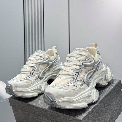 Thick-Soled Height-Increasing Dad Sneakers