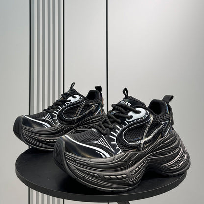 Mesh Thick Sole Sporty Sneakers