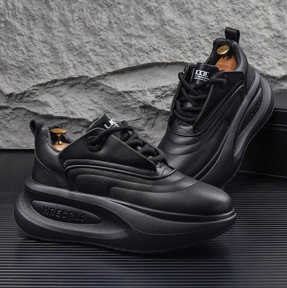 Chunky Platform Lace-Up Sneakers