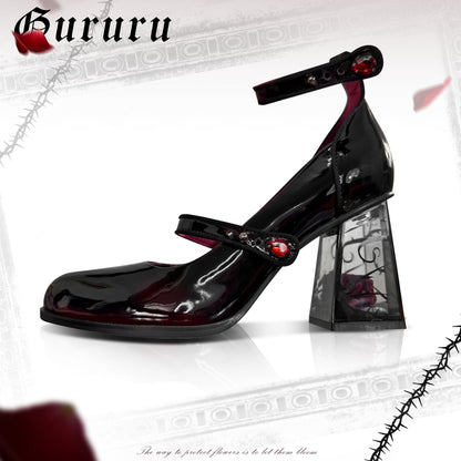 Rose Gothic High Heels
