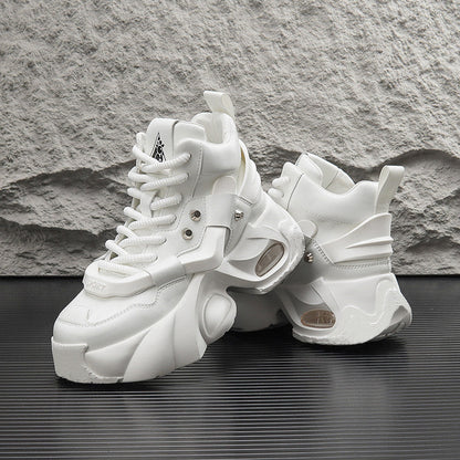 Strap Air Sole Platform Sneaker Boots