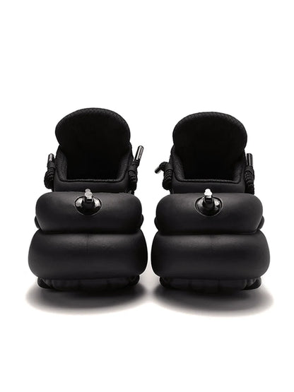 Closed Toe Chunky Sole Slip-On Shoes