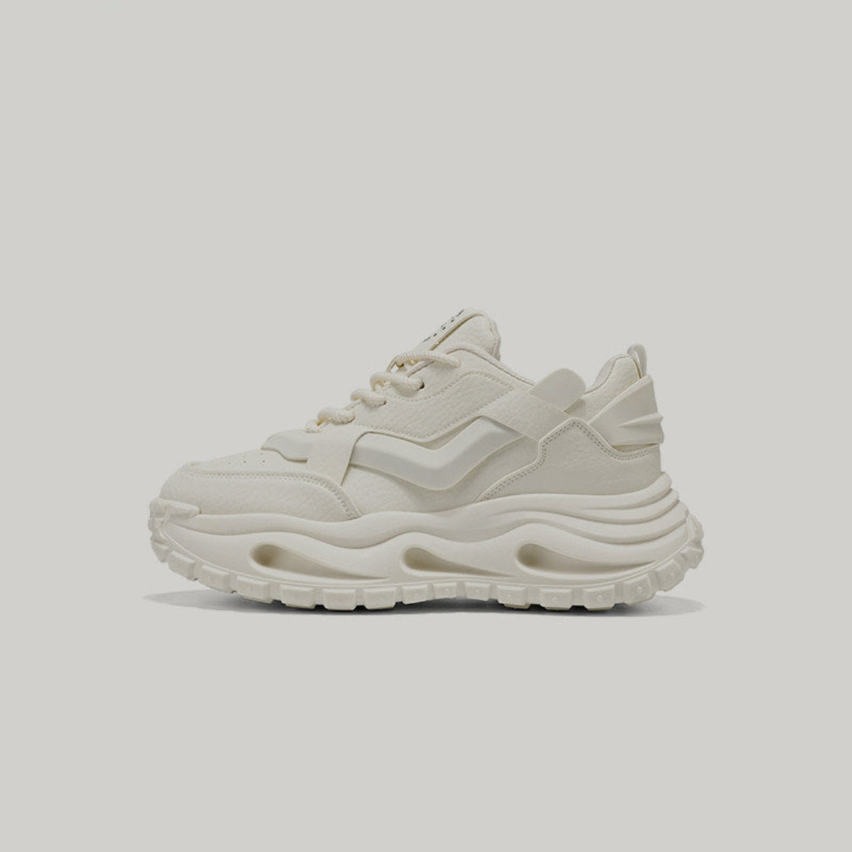 Platform Lace-Up Sneakers