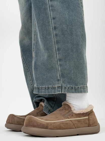 Cocoa Hearth Shearling Clogs