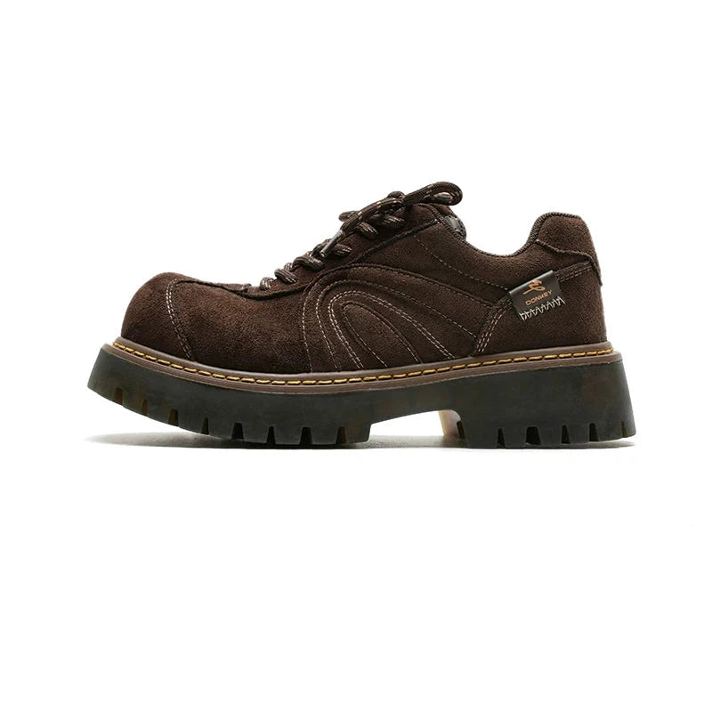 Ridge Chunky Suede Sneakers