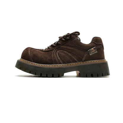 Ridge Chunky Suede Sneakers