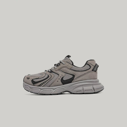 Breathable Mesh Platform Lace-Up Sneakers WN23515