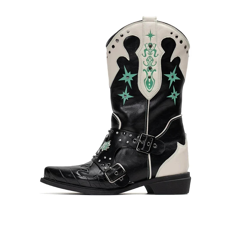 Cosmic Rodeo Star Harness Boots