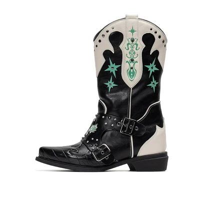 Cosmic Rodeo Star Harness Boots