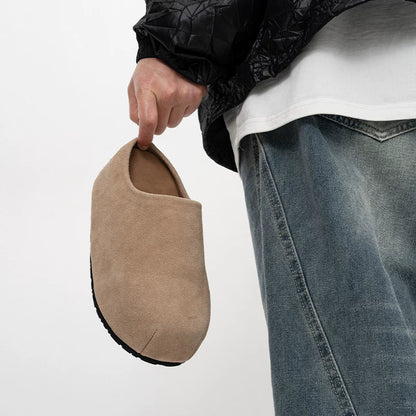 Box Toe Loft Suede Clogs