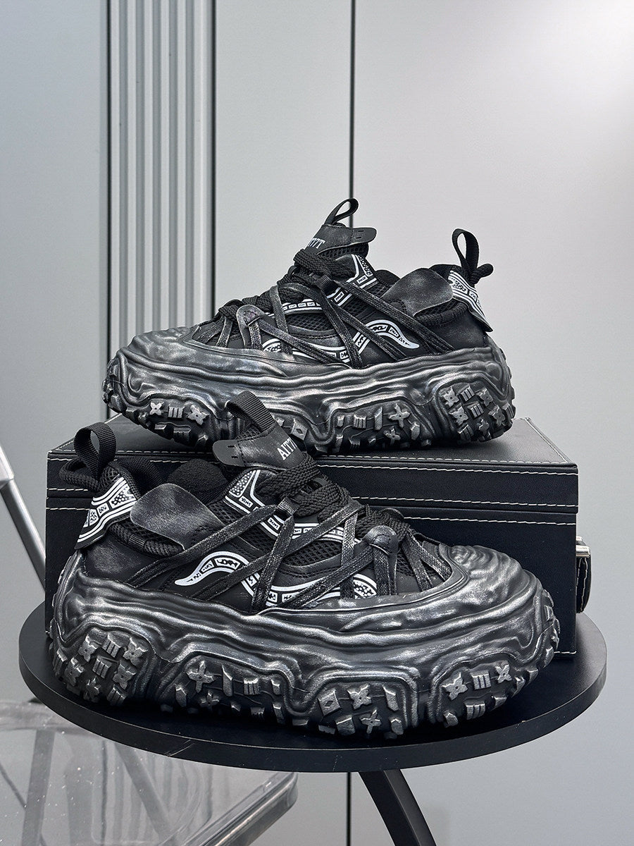 Rope Strap Chunky Sole Sneakers