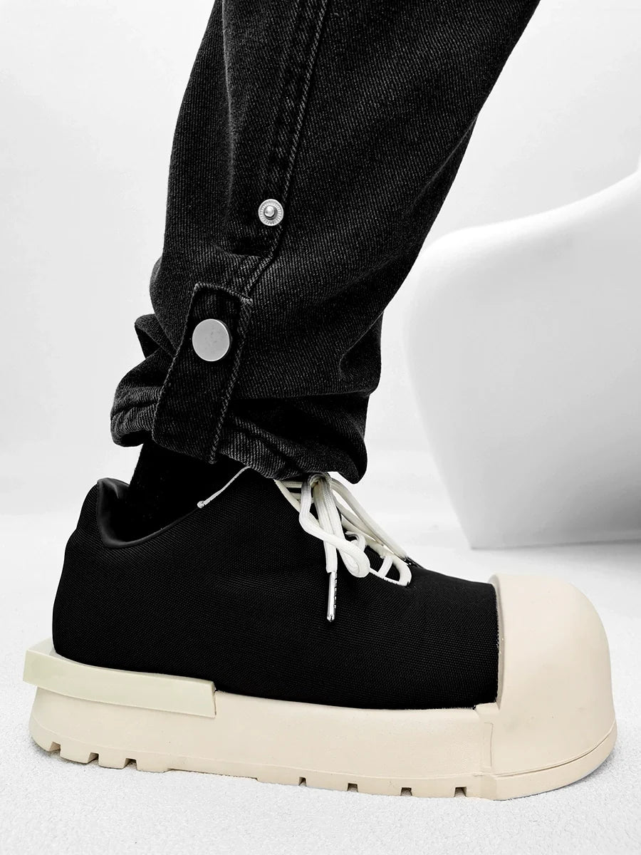 Oversized Platform High Top Sneakers