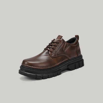 Platform Chunky Sole Derby Shoes WN23462