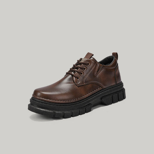 Platform Chunky Sole Derby Shoes WN23462