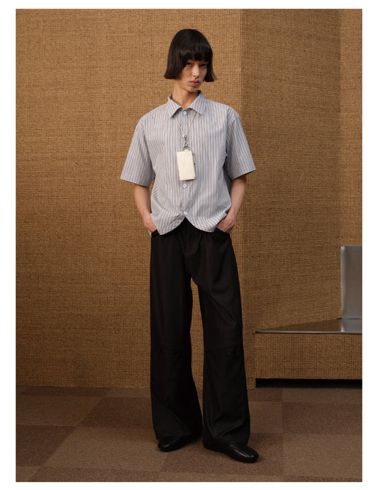 Curved Stripe Shirt