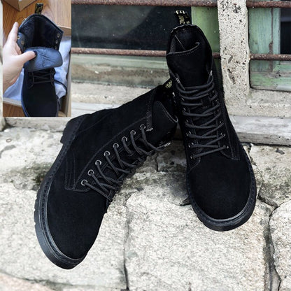 Lace-Up Ankle Boots