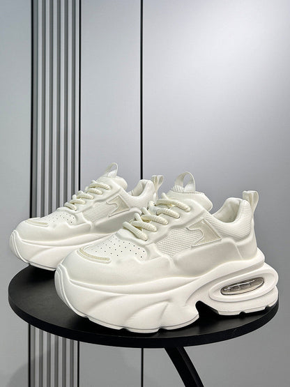 Mesh Air Sole Chunky Sole Sneakers