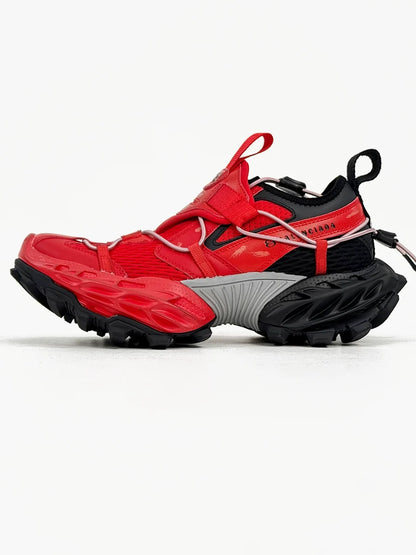 Chunky Sole Mesh Design Shoes