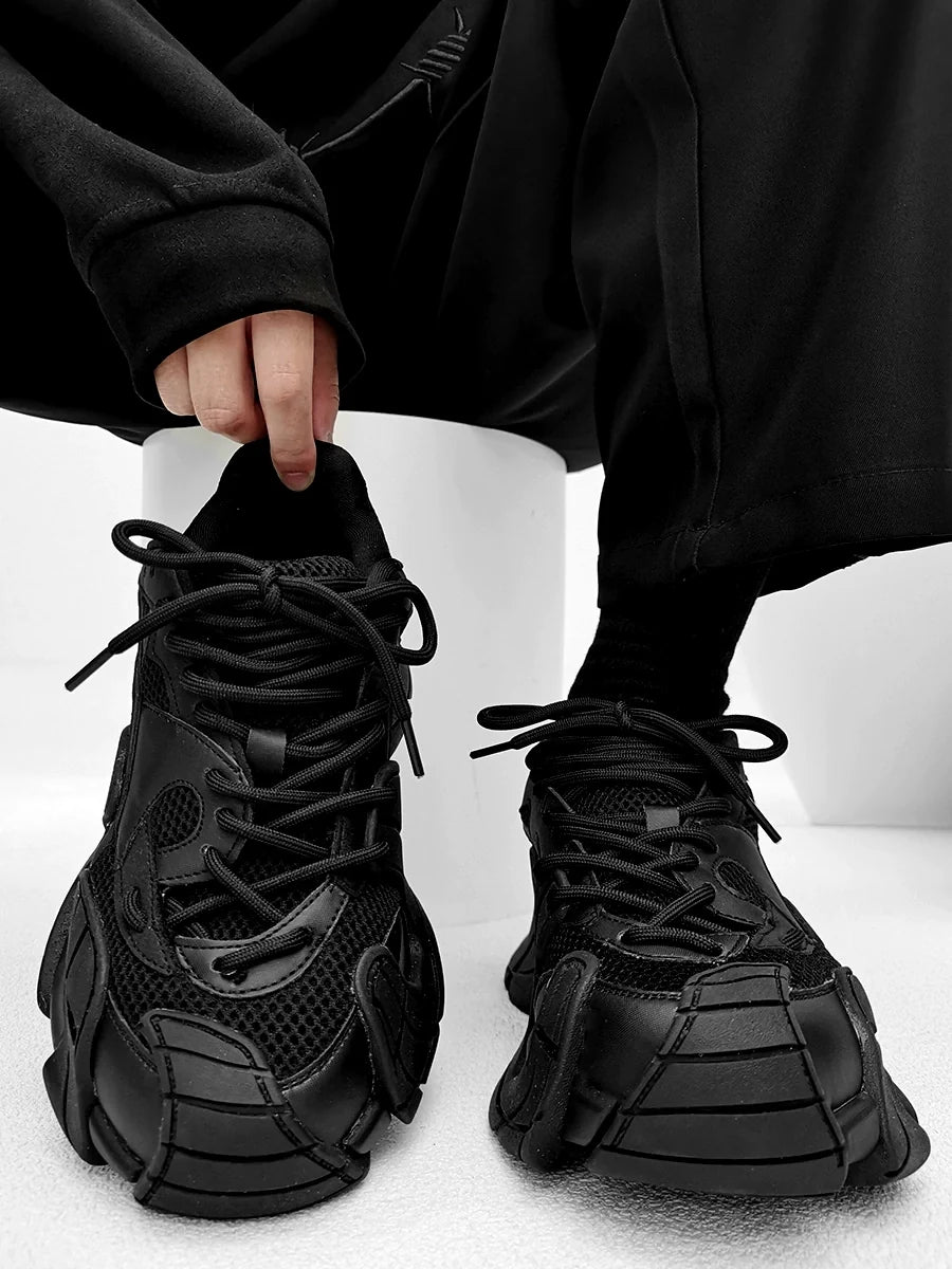 Futuristic Chunky Platform Sneakers