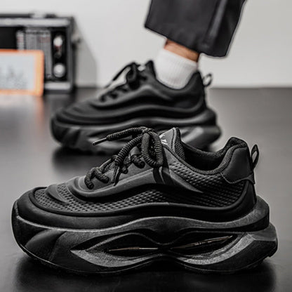 Color-Block Platform Chunky Sneakers