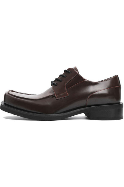 Square-Toe Derby Shoes
