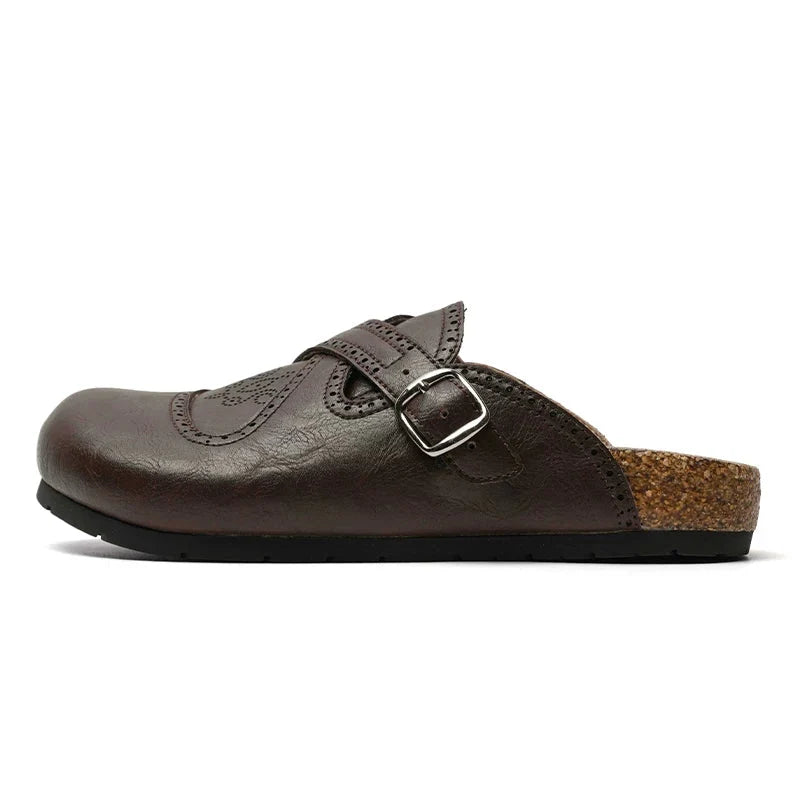 Buckle Mary Jane Clogs