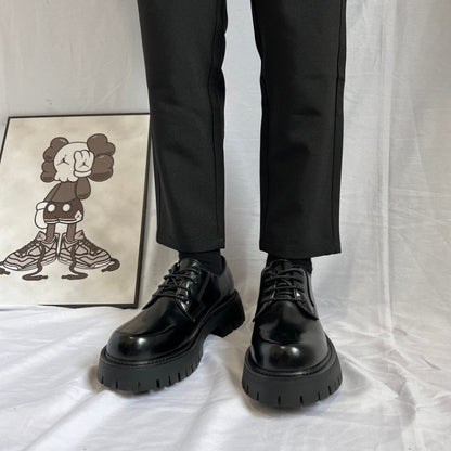 Chunky Platform Lace-Up Shoes
