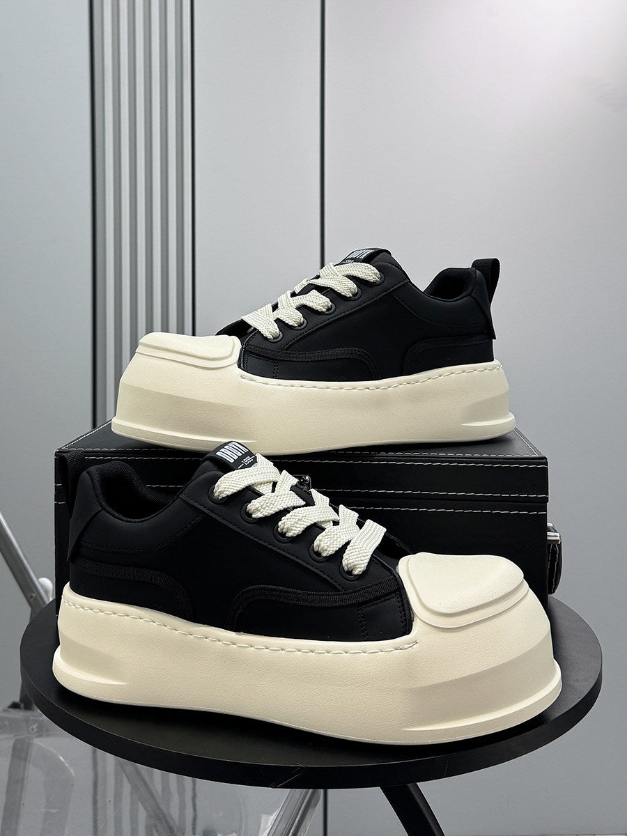 Rope Lace Platform Chunky Sole Sneakers