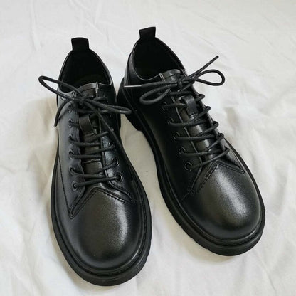 Platform Lace-Up Shoes