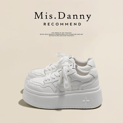 Chunky Sole Lace-Up Sneakers
