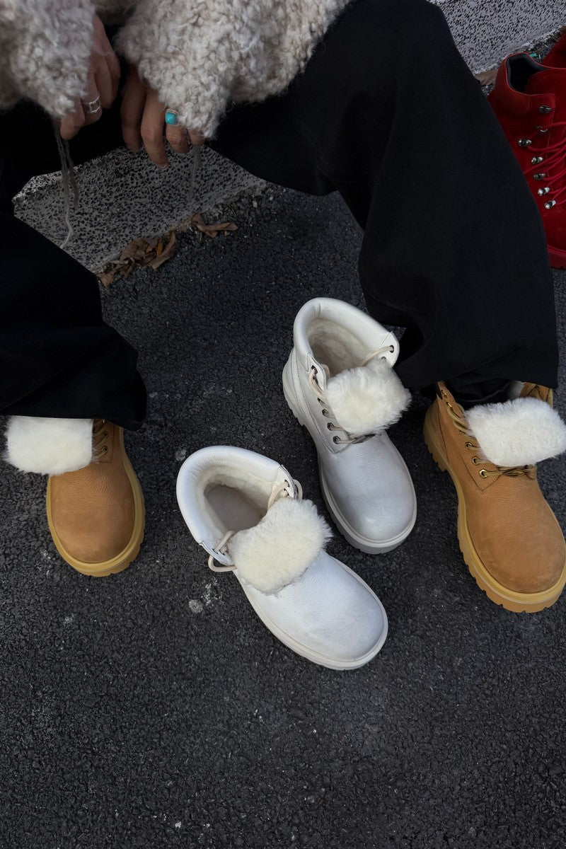 Fleece Lined Snow Boots
