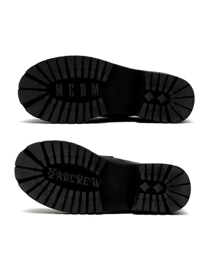 Strap Detail Chunky Sole Derby Shoes