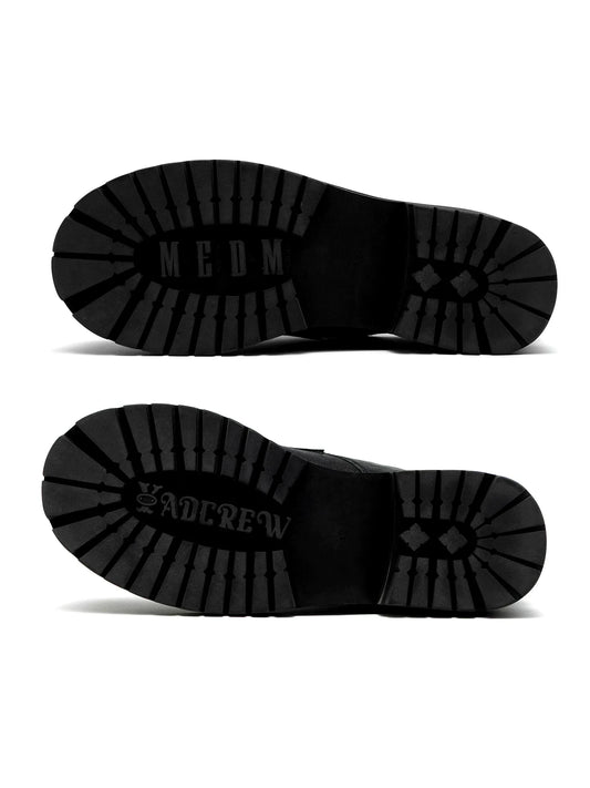 Strap Detail Chunky Sole Derby Shoes