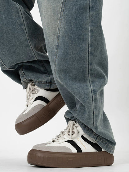 Sandstone Block Sole Sneakers