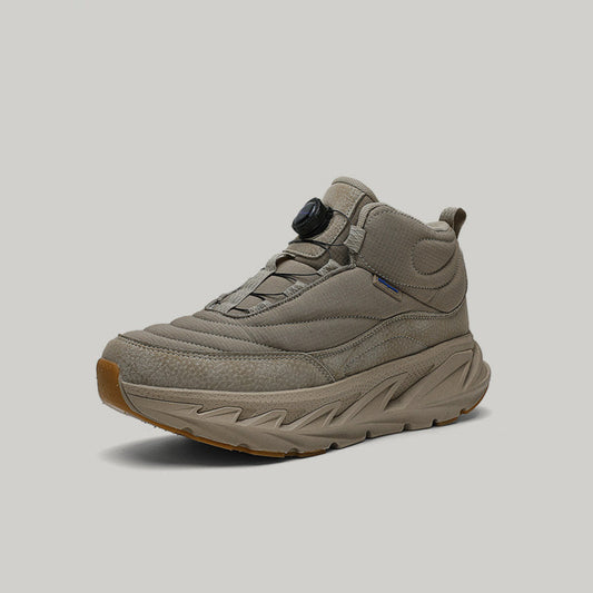 Soft Sole Shock Absorbing Outdoor High-Top Sporty Sneakers