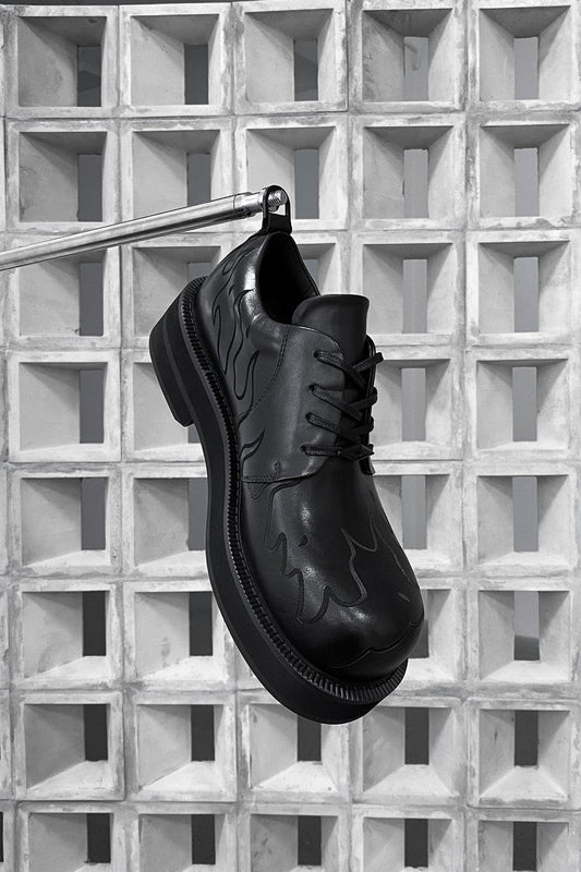Lug Sole Derby Shoes