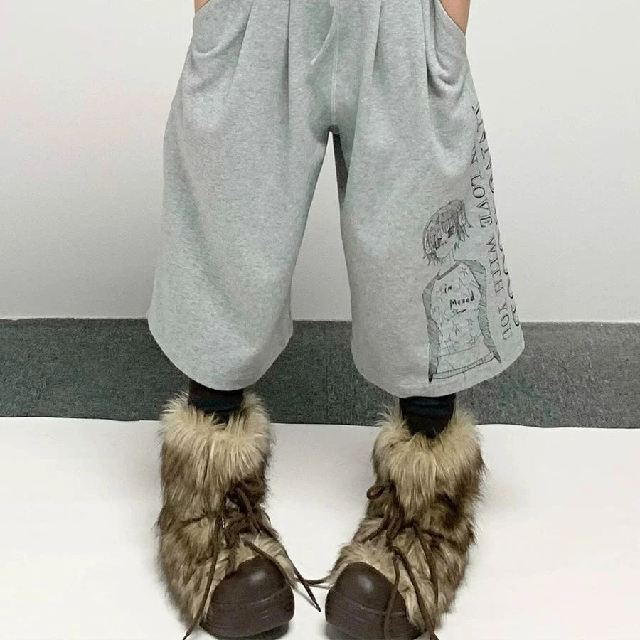 Fur Lined Chunky Sole Snow Boots