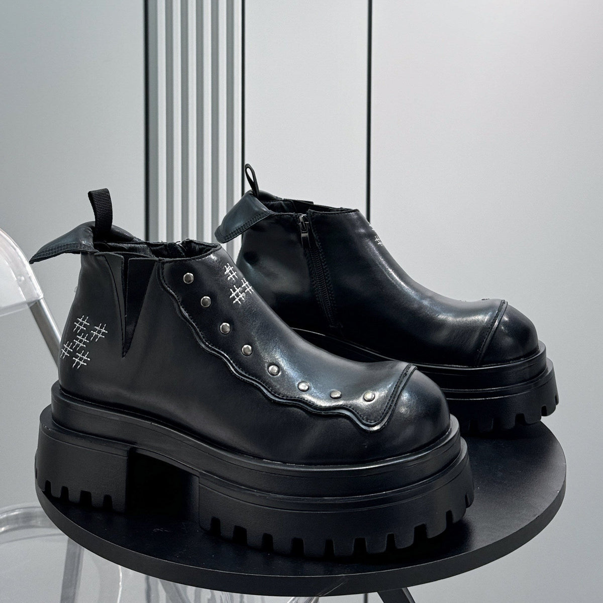Chunky Platform Chelsea Boots