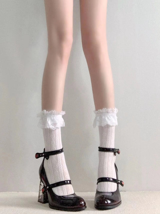 Rose Gothic High Heels