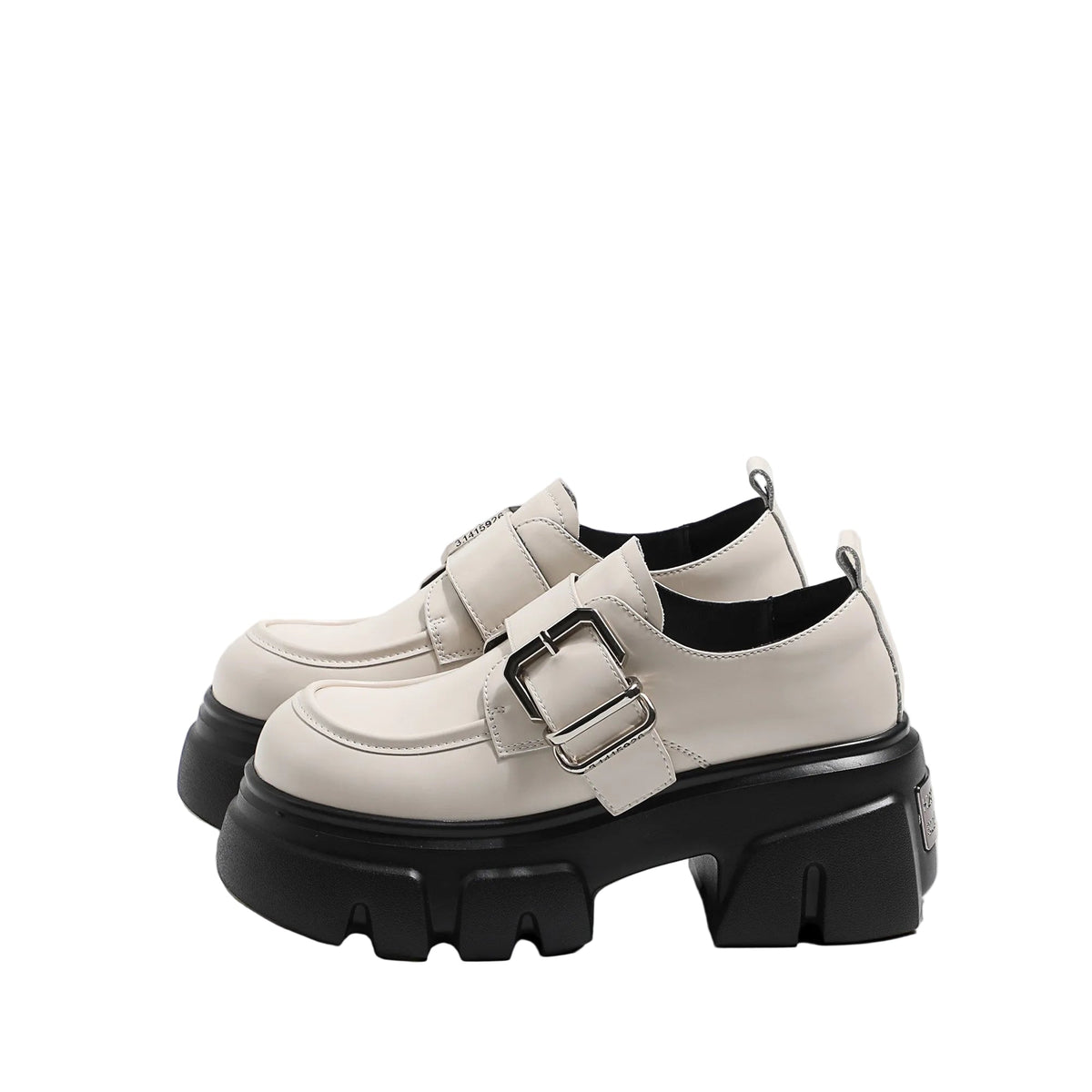 Strap Platform Loafers