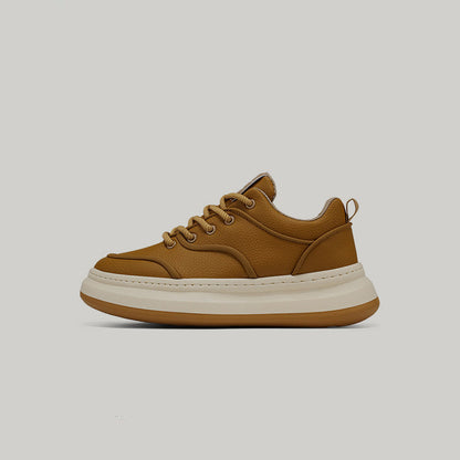 Platform Lace-Up Sneakers