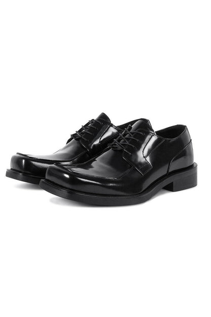 Square-Toe Derby Shoes
