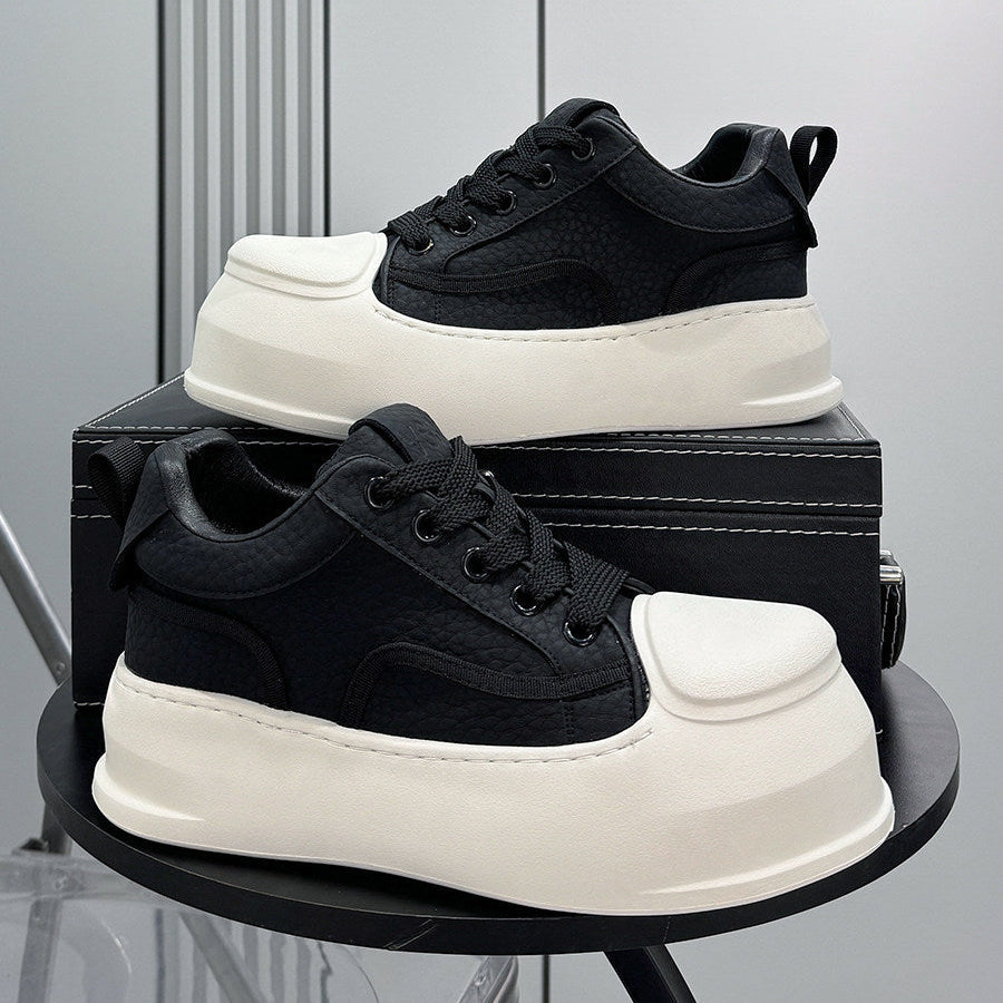 Shell Toe Platform Thick Sole Sneakers