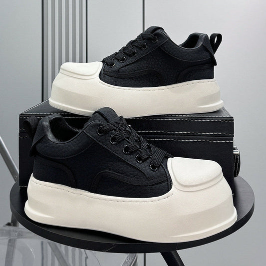 Shell Toe Platform Thick Sole Sneakers
