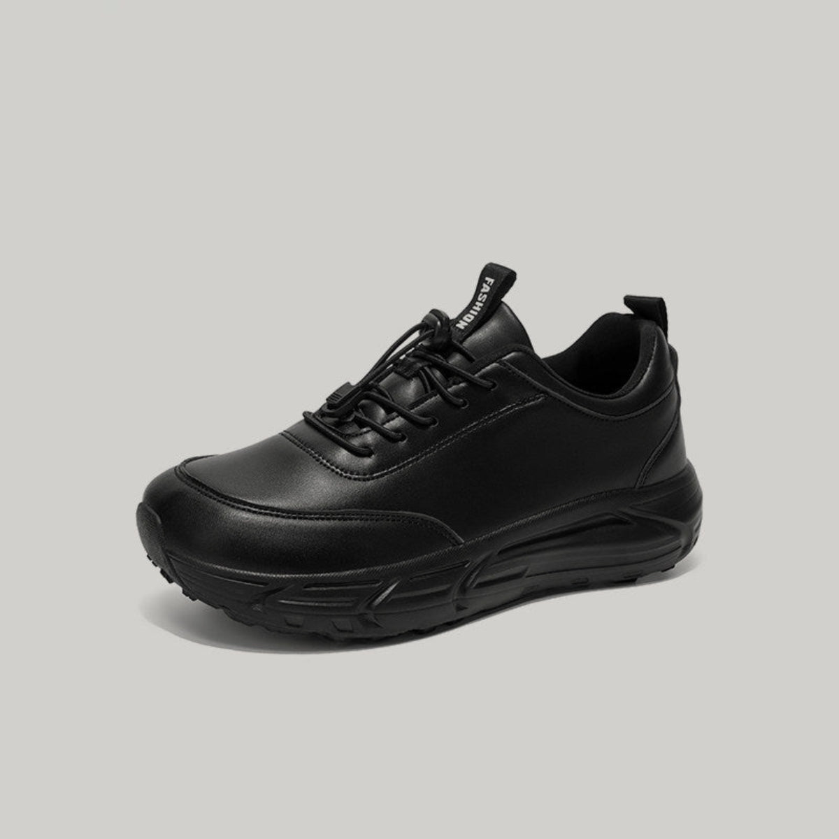 Minimalist Platform Lace-Up Casual Sneakers