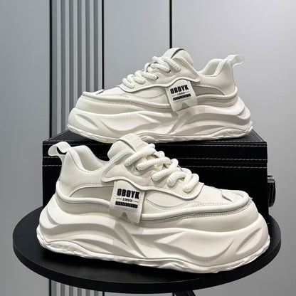 Platform Chunky Sole Lace-Up Sneakers WN24811