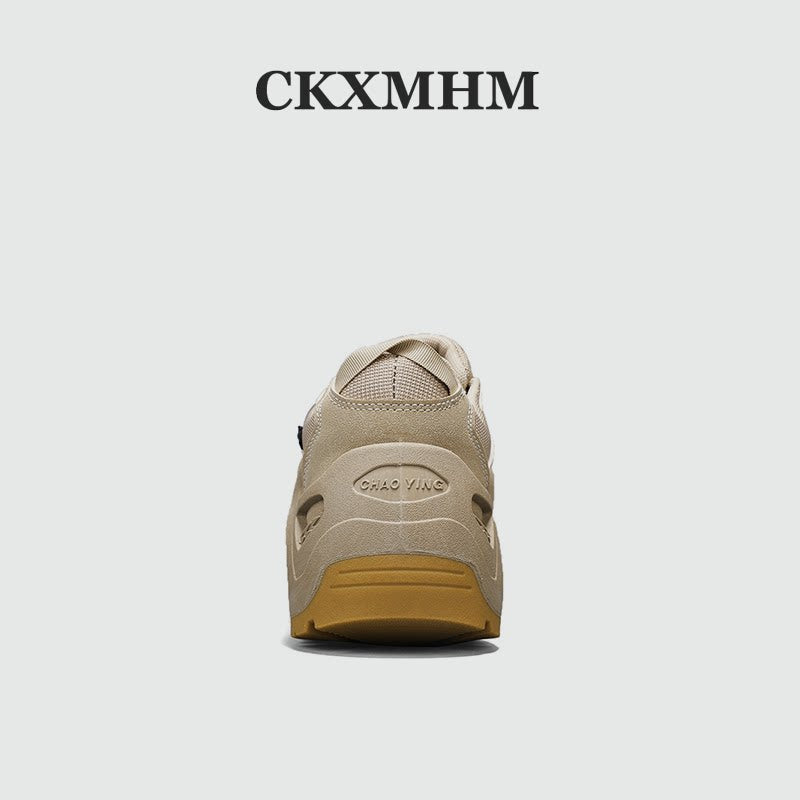 Solid Color Non-Slip Thick Sole Low-Top Sporty Shoes